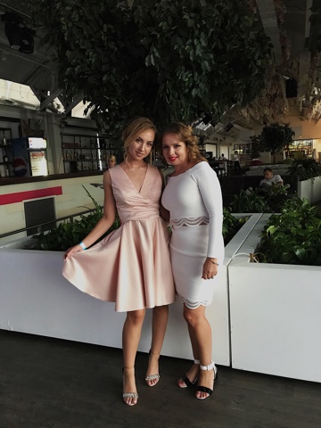Кристина Солодкова и ее мама